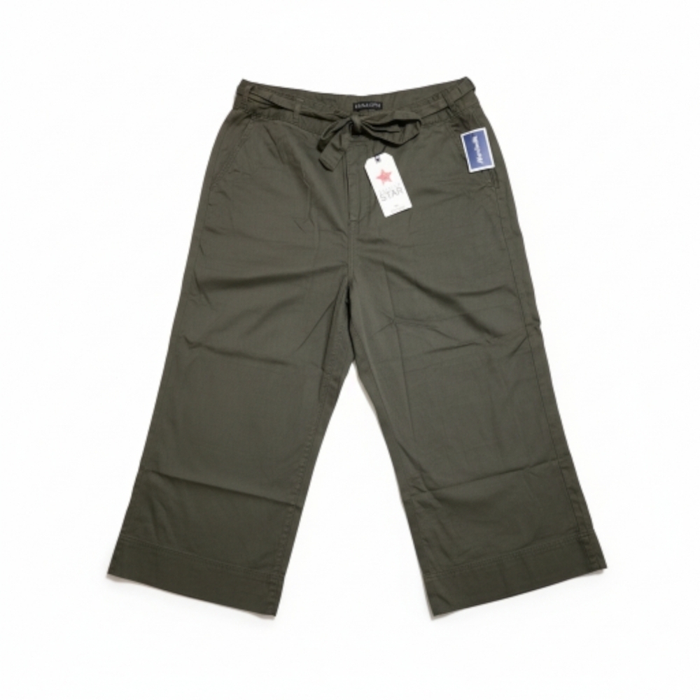 Vanilla Star Forest Green Wide-Leg Pants - Picture 3 of 7